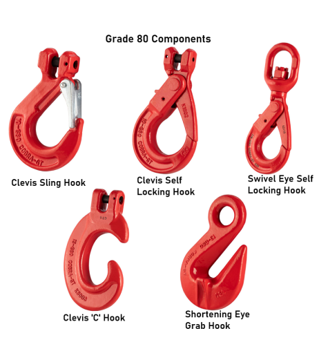 Grade 80 1 Leg Cobra Chain Sling 
