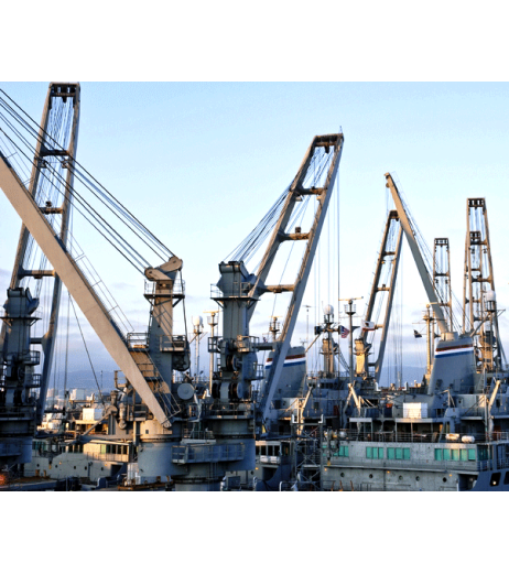 Harbour and Ship Crane Ropes