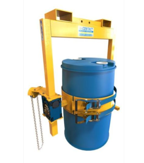 Heavy Duty Fork/Crane Mounted Drum Rotator Contact DTR-3&4-1000 Heavy Duty Fork/Crane Mounted Drum Rotator Contact DTR-3&4-1000