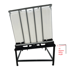 Tilted Stand for IBC Containers