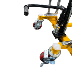 Adjustable Fork Pallet Stacker with Platform - PJ Series