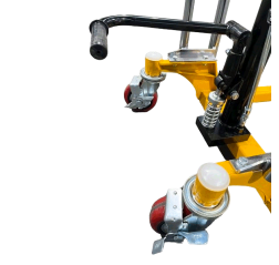 Adjustable Fork Pallet Stacker with Platform - PJ Series