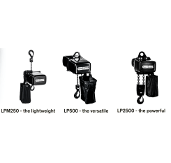 GIS Stage Hoists LP Series