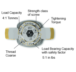 ACP Turnado Oceanstar Swivel Eye Bolt