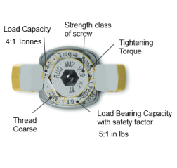 ACP Turnado Oceanstar Swivel Eye Bolt