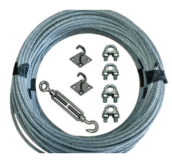 Galvanized Steel Catenary Wire Kit
