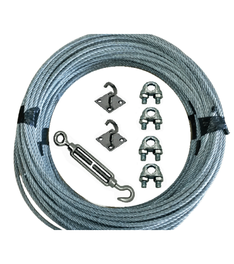 Galvanized Steel Catenary Wire Kit