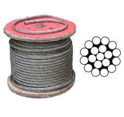 1x19 Galvanized Steel Wire Rope
