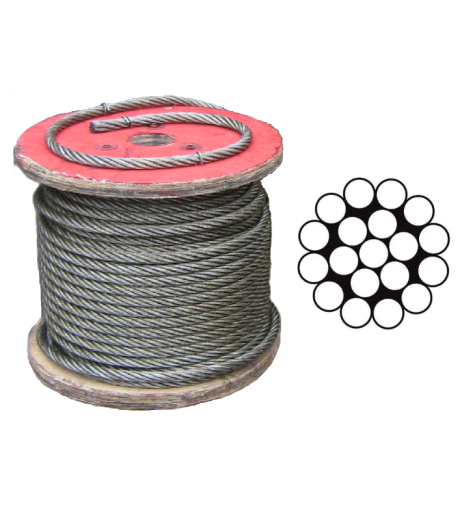1x19 Galvanized Steel Wire Rope