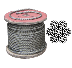 7x19 Galvanized Steel Wire Rope