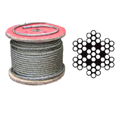 7x7 Galvanized Steel Wire Rope