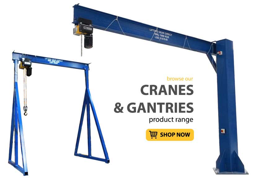 Cranes & Gantries - Lifting Gear Direct