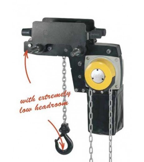 Yale YLLHP/G Low Headroom Chain Block with Trolley