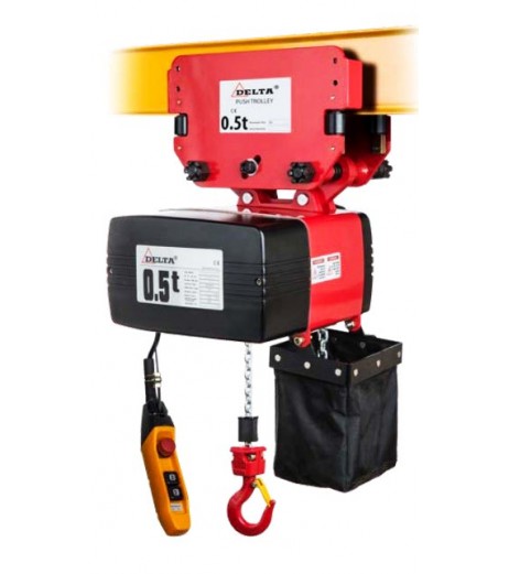 Delta DEH Electric Hoist with Trolley 