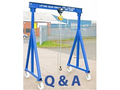 A-frame Gantry Questions - Answered