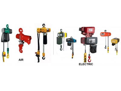 Air Hoist v Electric Hoist 