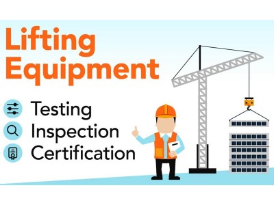 Lifting Equipment Testing and Inspecting Infographic