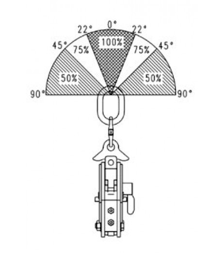 Camlok CX Plate Clamp (hinged)