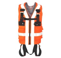 Kratos FA 10 303 00 2 Point  High Visibility Full Body Harness (Orange)