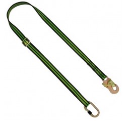 Kratos FA 40 901 20 Adjustable Work Positioning Webbing Lanyard