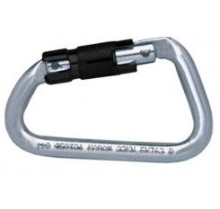 Kratos FA 50 302 22 Aluminium Triple Action Locking Karabiner