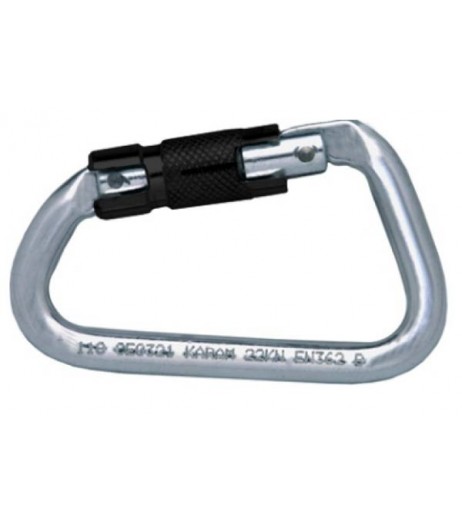 Kratos FA 50 302 22 Aluminium Triple Action Locking Karabiner