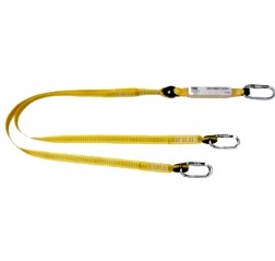 Yale CMHABM2T Twin Tail Fall Arrest Webbing Lanyard