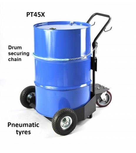 PT45 Heavy Duty Drum Trolleys