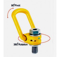 Yoke Metric Thread Swivel Eye Bolt 