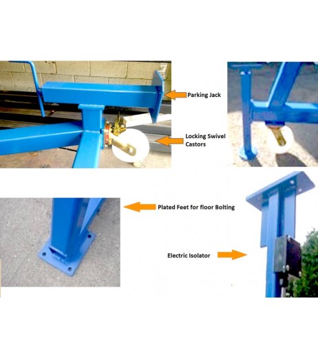 1000KG Mobile A Frame Gantry Crane