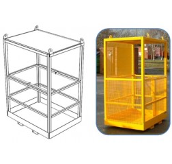 Crane Slung Safety Cage Contact FWP-CS 