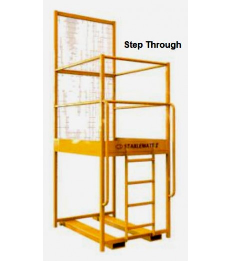 Raised Height Forklift safety Cage - Contact WP 
