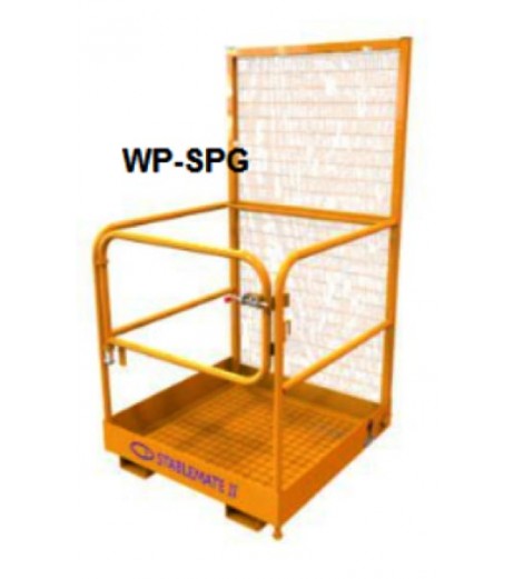 1 Person Forklift Safety Cage Contact WP Series 