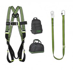 Kratos 2 Point Restraint Harness Kit with Adjustable Web Lanyard