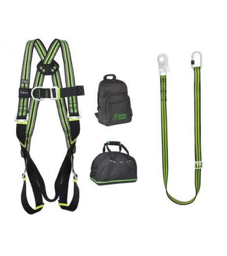 Kratos 2 Point Restraint Harness Kit with Adjustable Web Lanyard