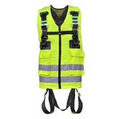 Kratos FA 10 302 00 2 Point High Visibility Full Body Harness (Yellow)
