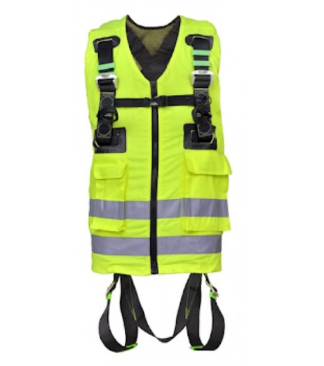 Kratos FA 10 302 00 2 Point High Visibility Full Body Harness (Yellow)