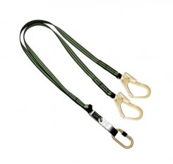 Kratos FA 30 400 18 'Y' Forked Shock Absorbing Webbing Lanyard