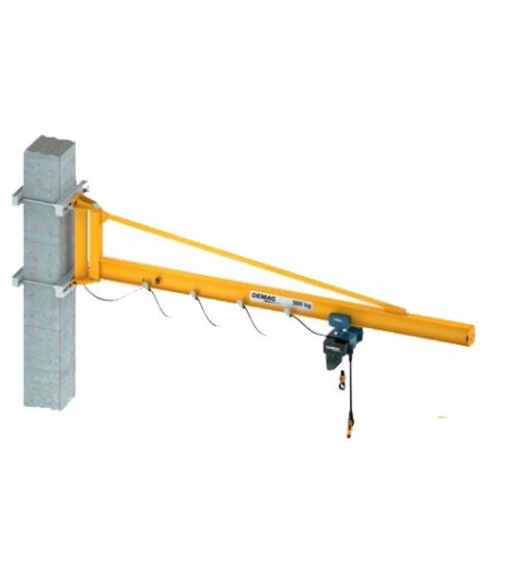 I Beam Long Reach Over Braced Wall Mounted Jib Crane