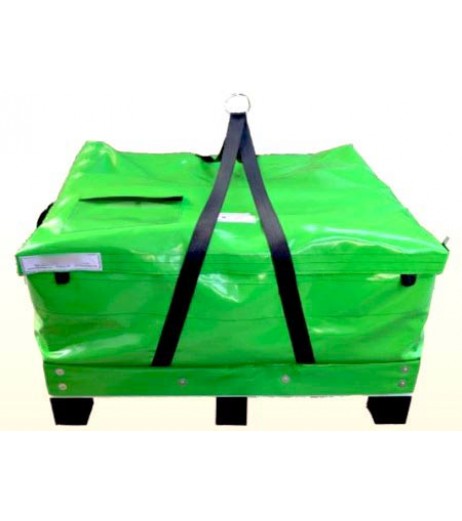 Lidded Box Type Lifting Bag with Pallet Feet Option - CLB