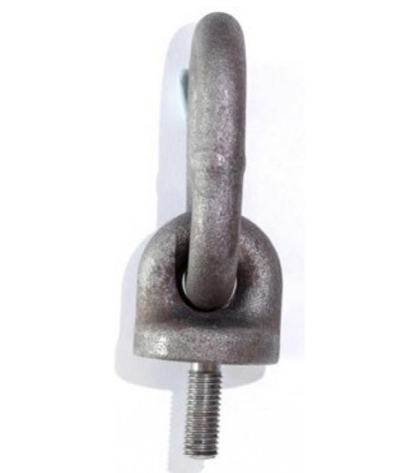 Collared Eye Bolt with Oval Link - Metric Thread