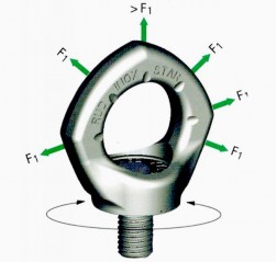 RUD Inox-Star Stainless Steel Swivel Eye Bolt