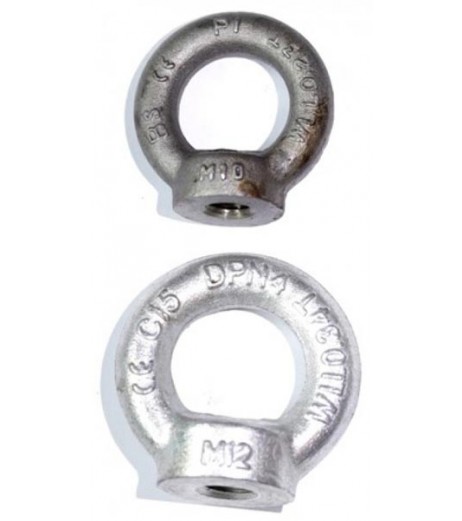 Carbon Steel Eye Nuts - Metric Din582