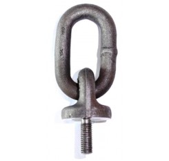 Collared Eye Bolt with Oval Link - Metric Thread