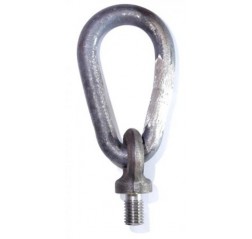 Collared Eye Bolt with Reevable Egg Link - Metric