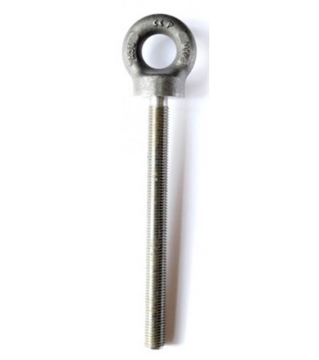 Long Shank Collared Eye Bolt Metric Thread