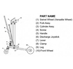  Standard Hydraulic Drum Truck Raptor DT250