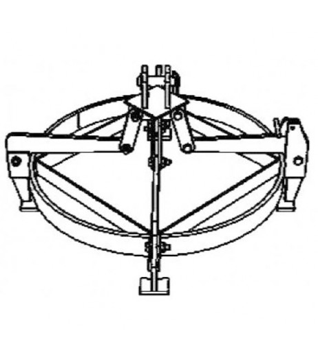  Semi-Automatic Drum Lifting Tongs Contact DTG-V