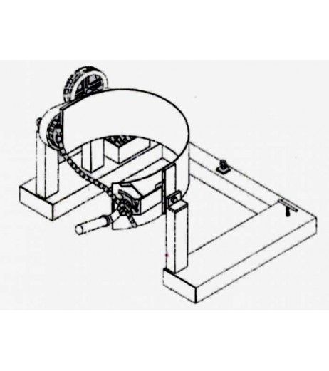 Fork Lift Drum Rotator Raptor HK285a 