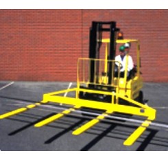 Fork Lift Truck Wide Load Supports - Contact FFA 